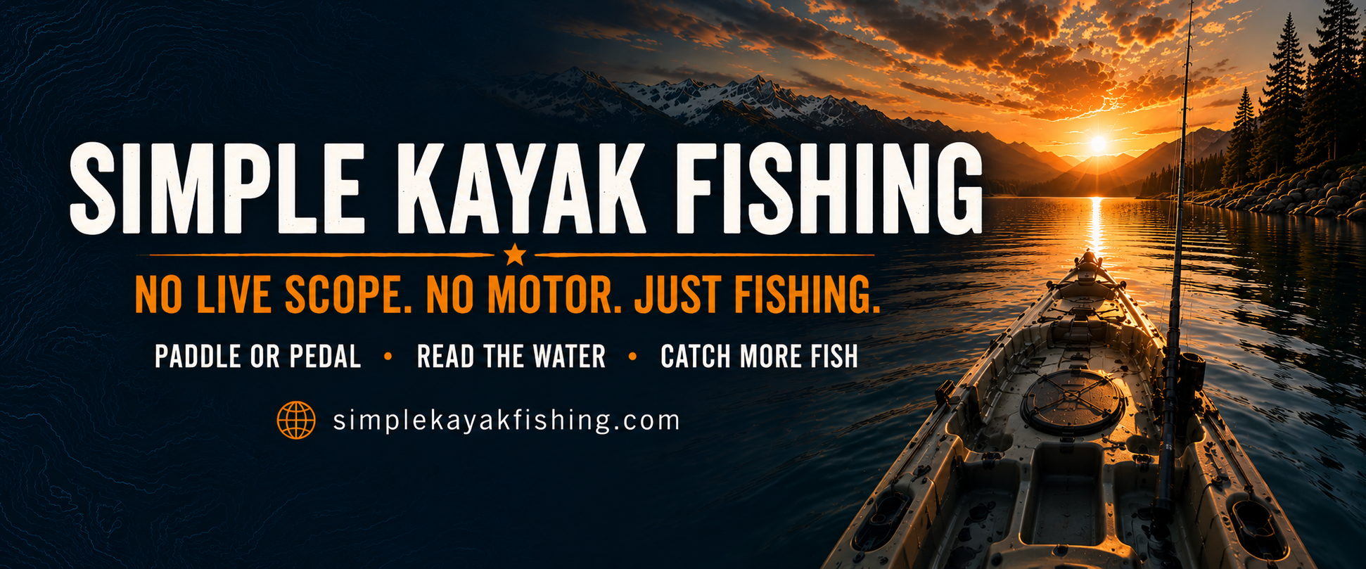 Simple Kayak Fishing — No Live Scope. No Motor. Just Fishing. Oklahoma kayak fishing lake guides and gear reviews.